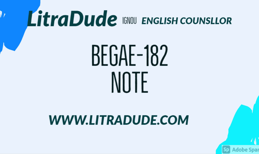 BEGAE182 English Communication Skills study notes