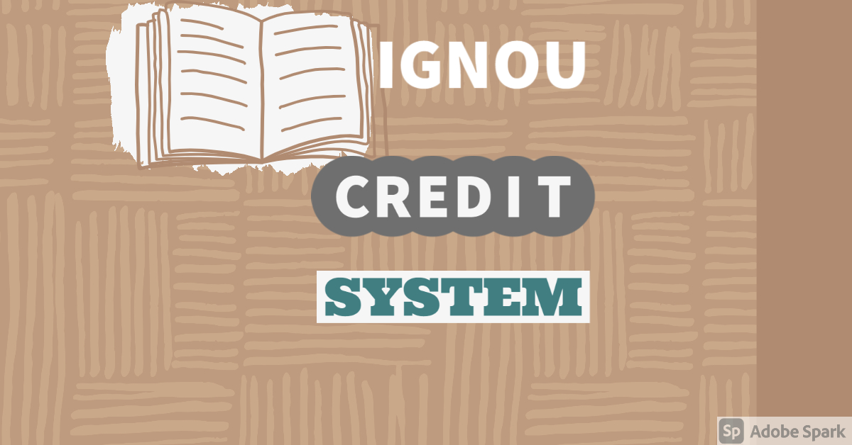 ignou credit system